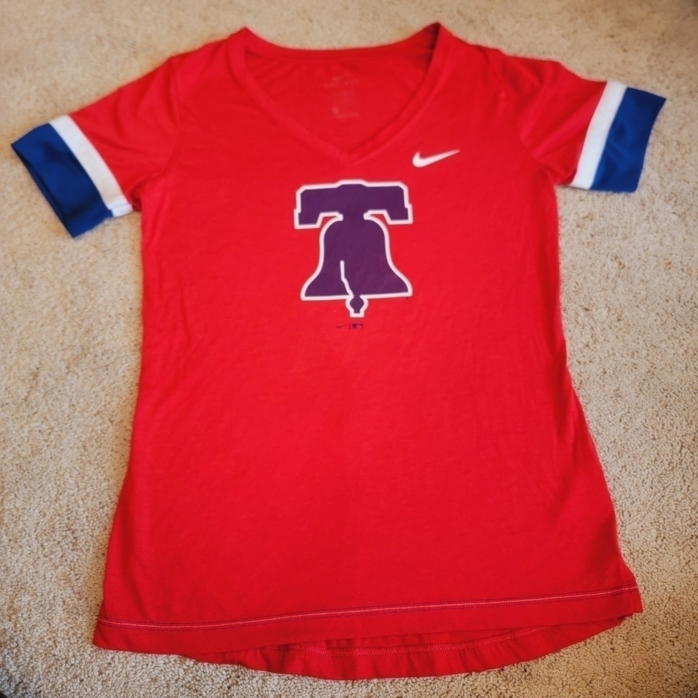 Nike Philadelphia Phillies T Shirt M - Picture 1 of 9